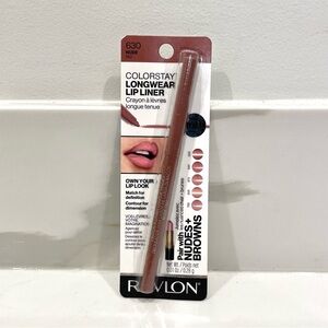 🔵3/$25 NEW Revlon Colorstay Longwear Lip Liner (630 Nude)